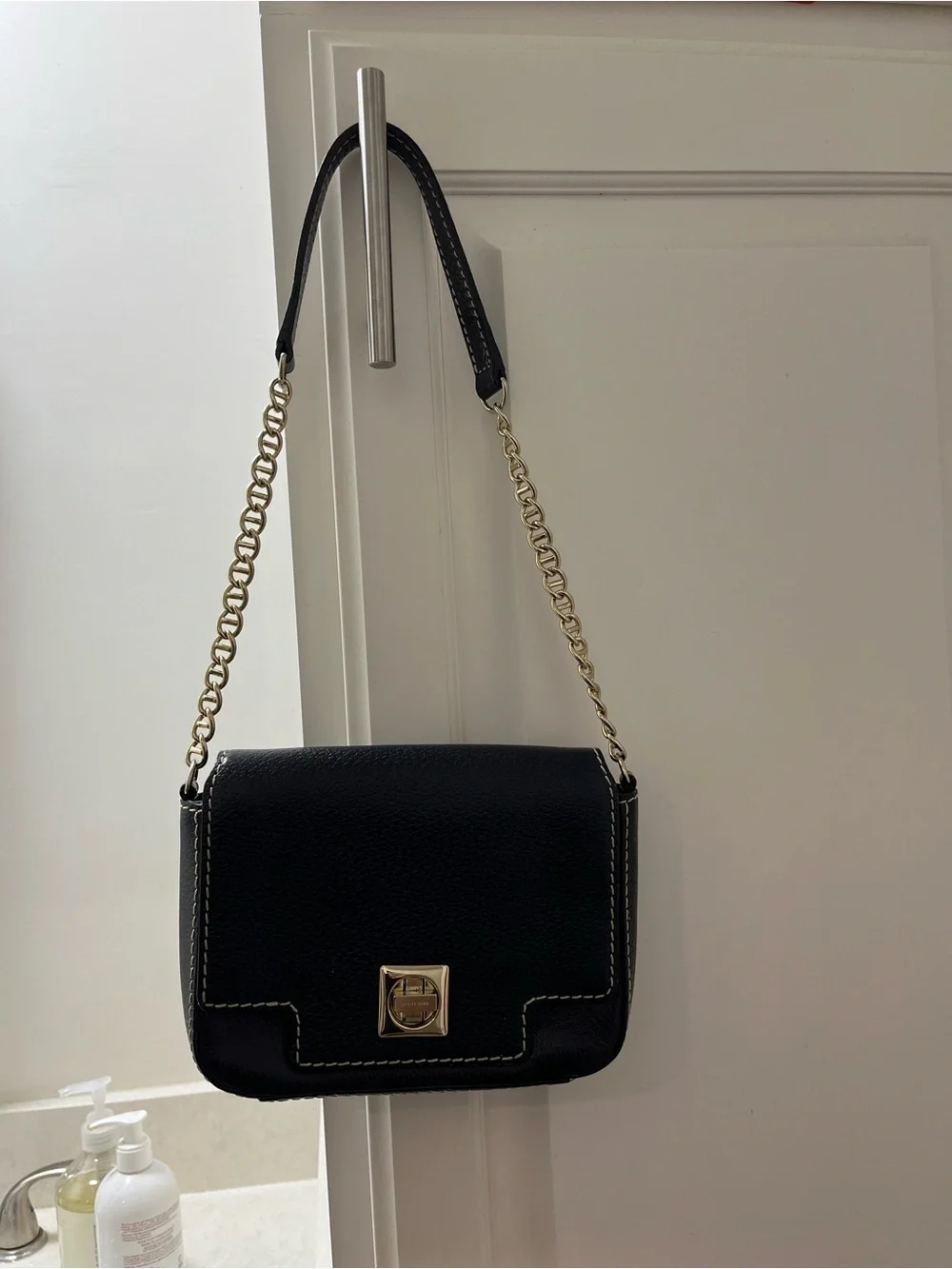 Kate Spade Shoulder Bag with Gold Chain